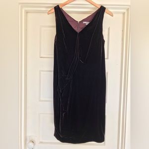 Vince Plum Velvet Dress